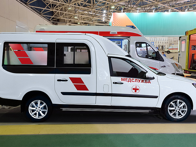 Санитарный автомобиль на базе Lada Granta Куб / Kub М1