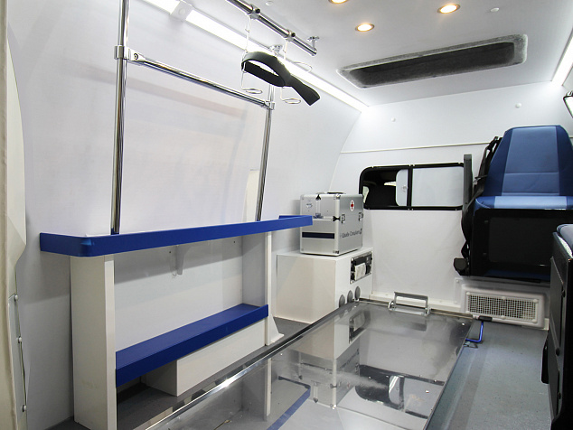 Санитарный автомобиль на базе Niva Куб / Kub М2